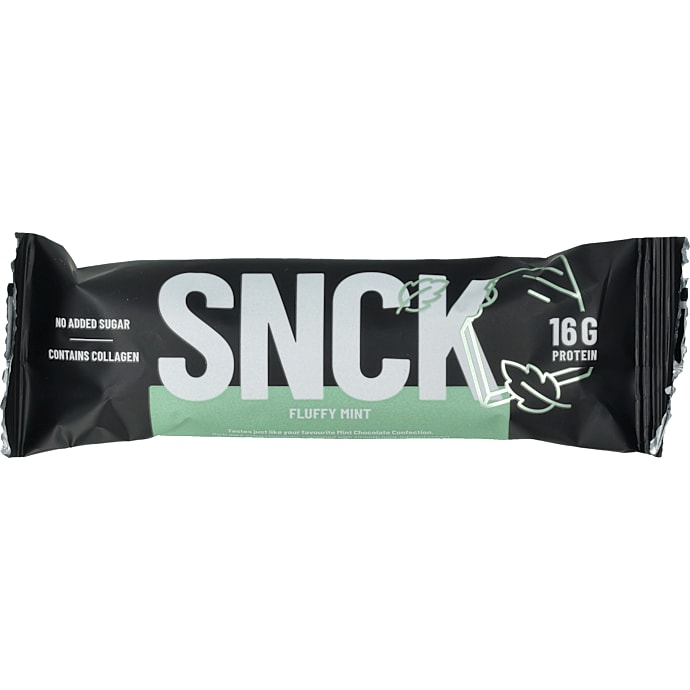 Fluffy Mint proteinbar m. myntesmag