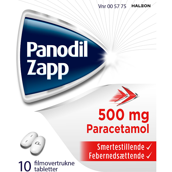 Smertestillende og febernedsættende tabletter 500 mg
