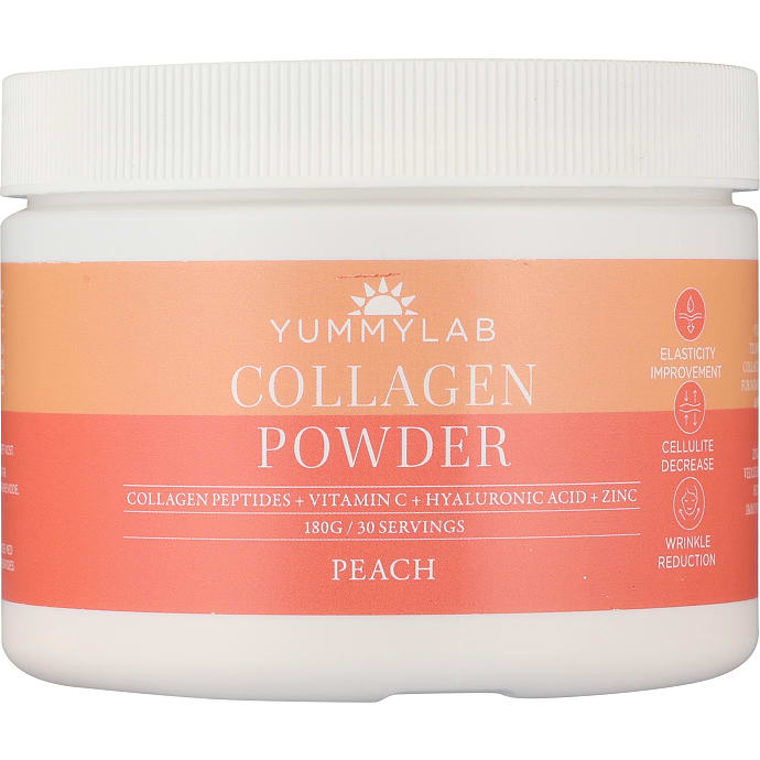 Kollagenpulver m. ferskensmag