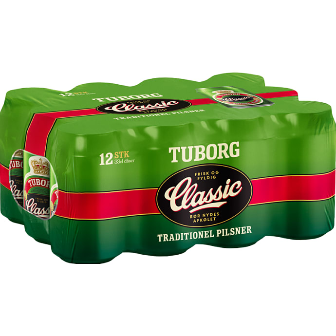 Tuborg Classic 4,6% 12-pak