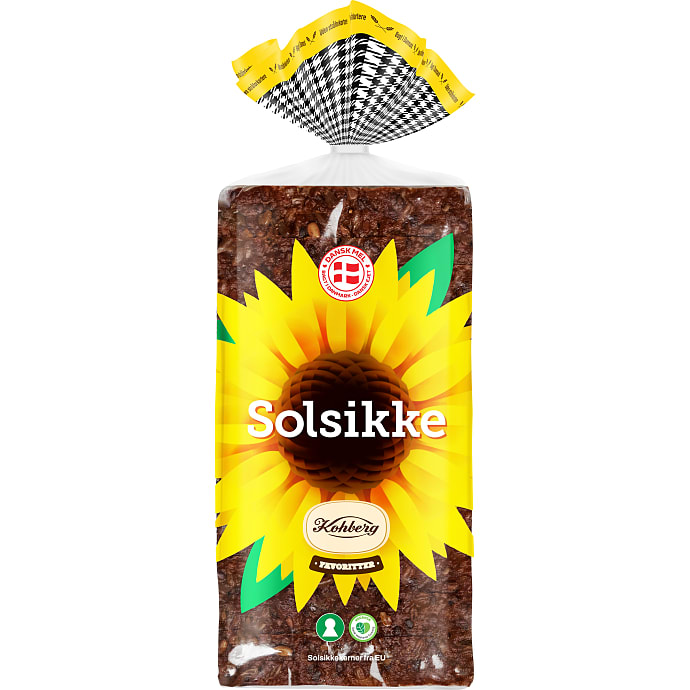 Solsikkerugbrød