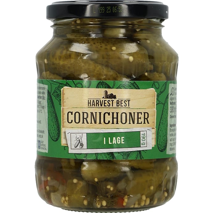 Syltede cornichoner