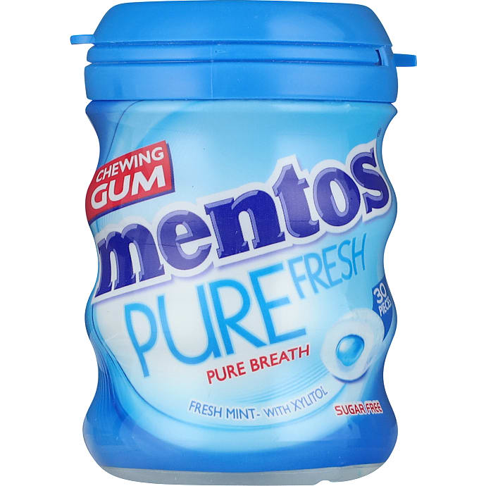 Pure Fresh tyggegummi m. fresh mintsmag – produktbillede