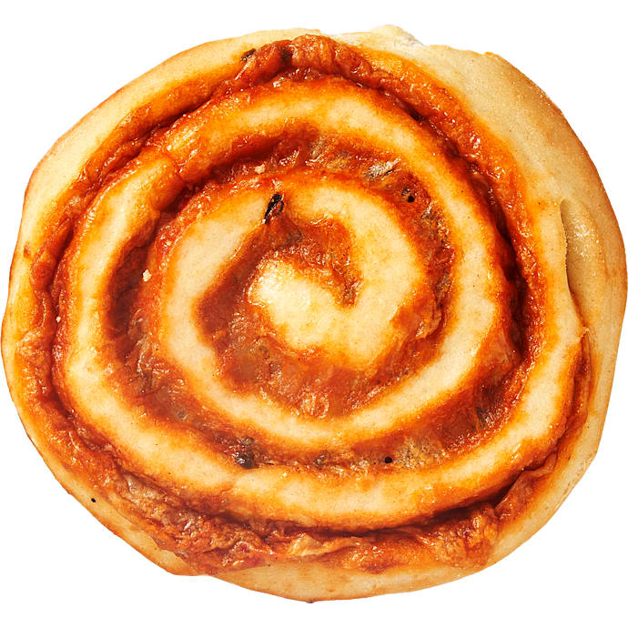 Pizzasnegl m. tomat og ost – produktbillede