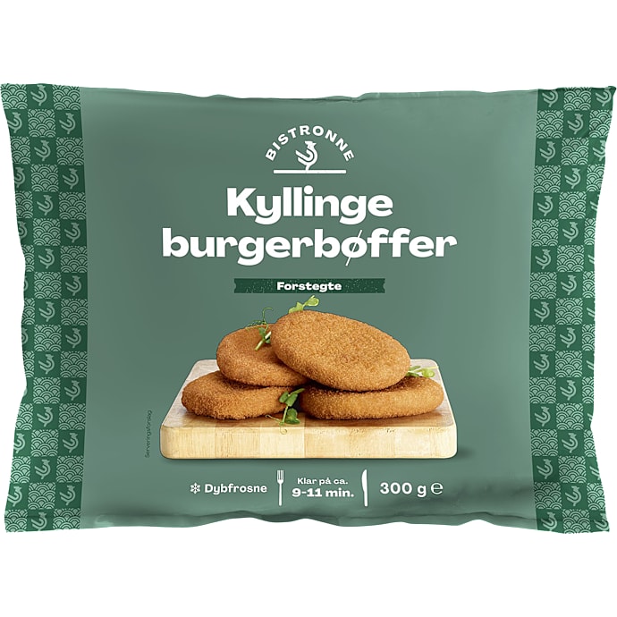 Panerede kyllingebøffer