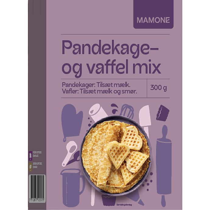 Pandekage- og vaffelmix