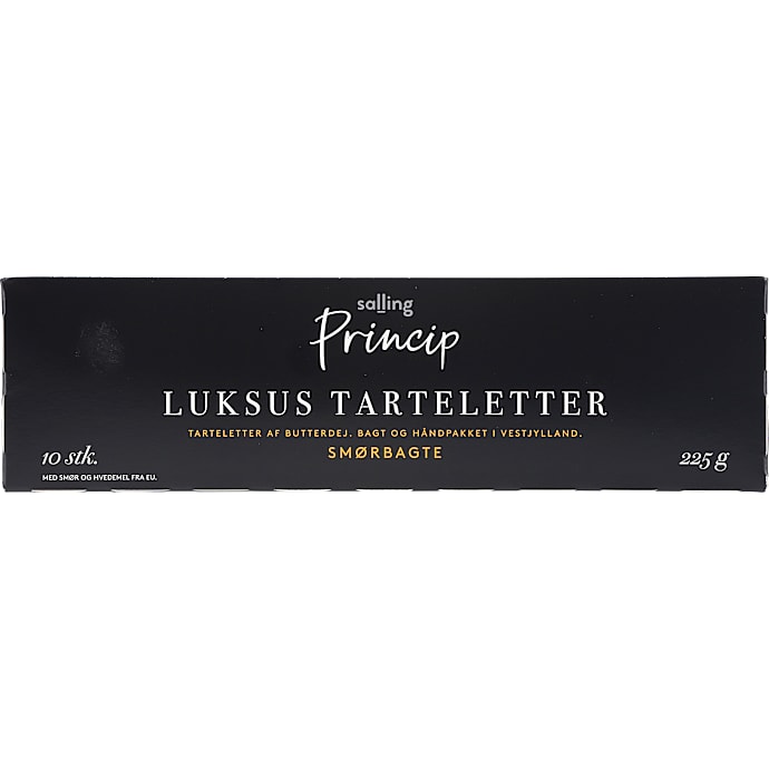 Luksus tarteletter – produktbillede