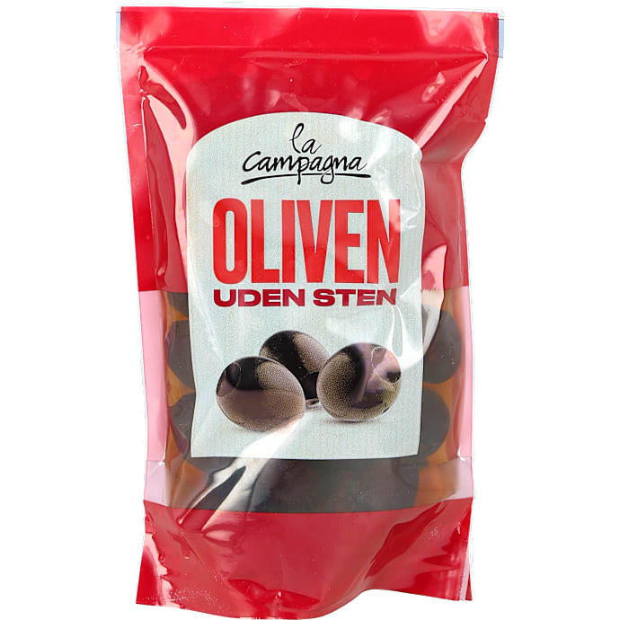 Sorte oliven u. sten