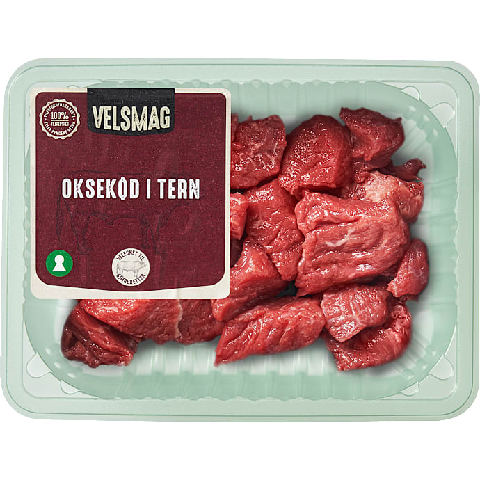 Gullaschkød af okse