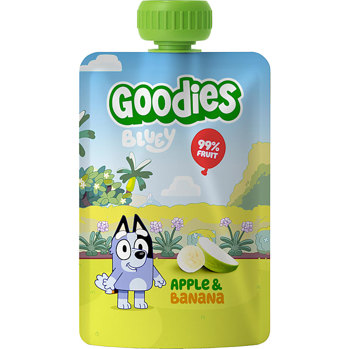 Bluey frugtmos m. æble og banan – produktbillede