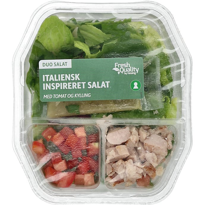 Italiensk inspireret salat m. tomat og kylling – produktbillede