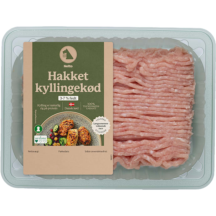 Hakket kylling 3-7% – produktbillede