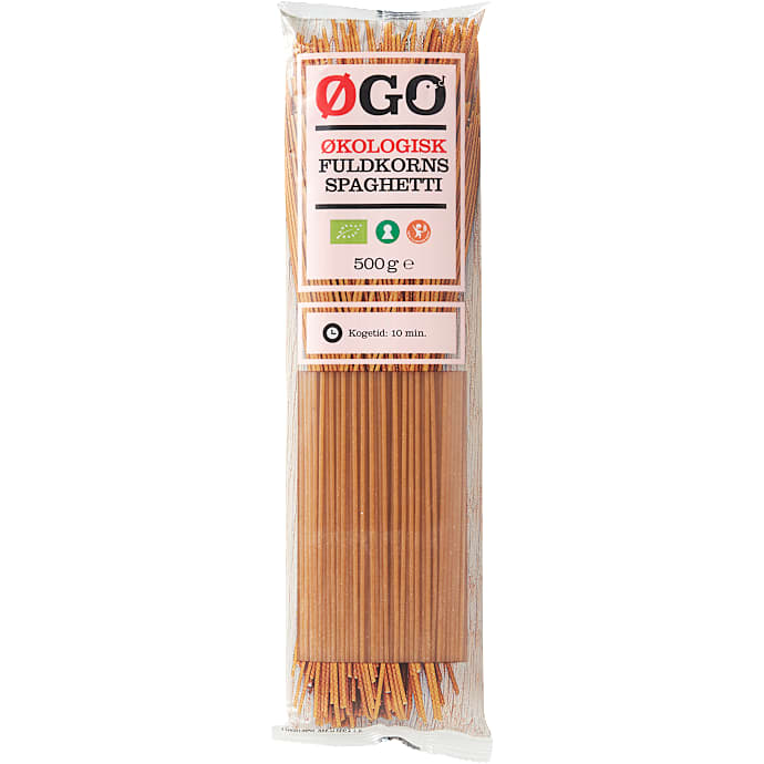 Spaghetti m. fuldkorn øko