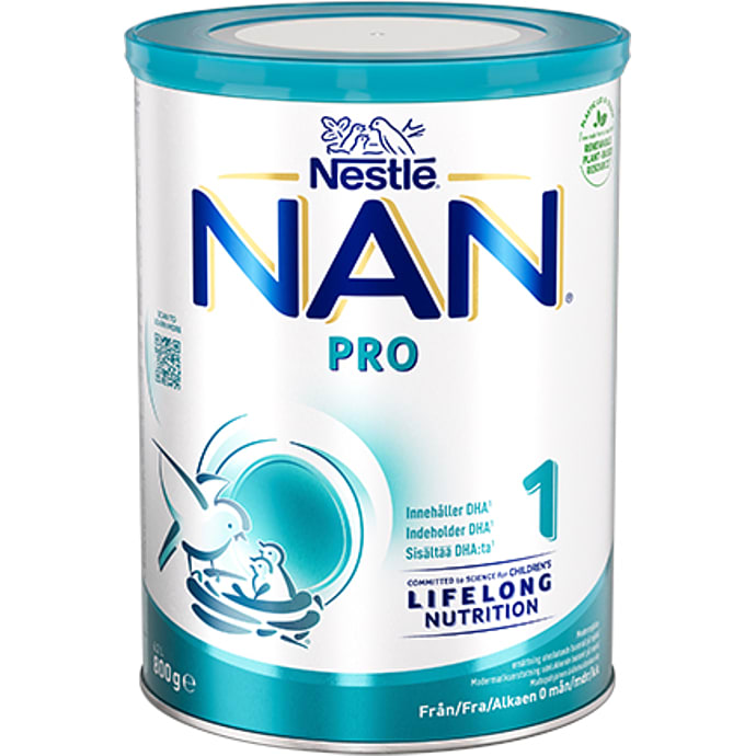 Nan Pro 1 modermælkserstatning fra 0 mdr. – produktbillede