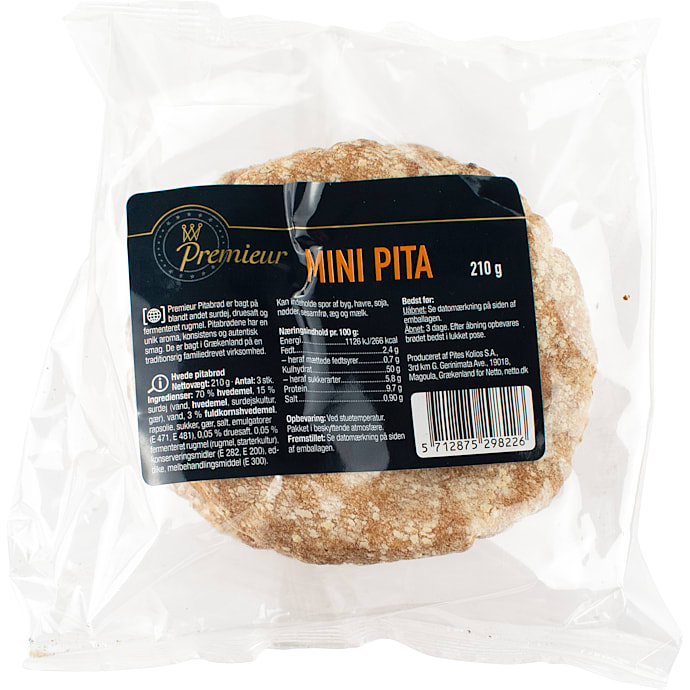 Pitabrød mini