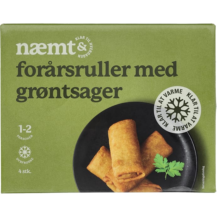 Forårsruller m. grøntsager