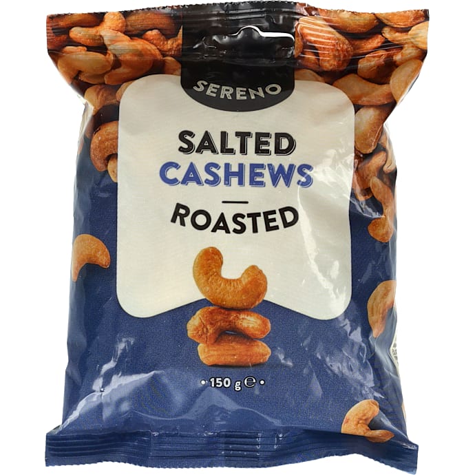 Ristede cashewnødder m. salt