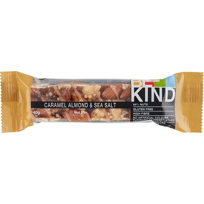 Nøddebar m. karamelliserede mandler og havsalt – produktbillede