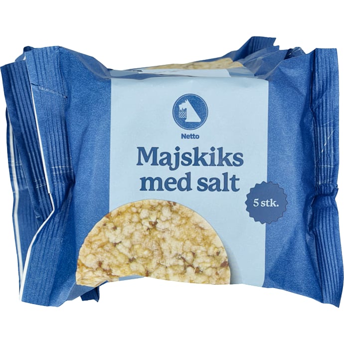 Netto Tynde Majskiks med Salt 4-Pak