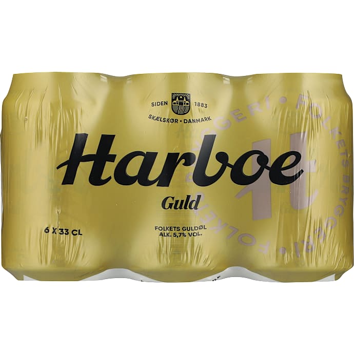 Harboe Luksus Guldøl – produktbillede