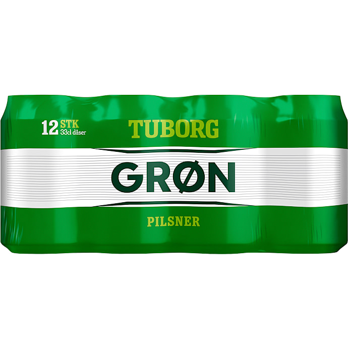 Grøn Tuborg Pilsner – produktbillede