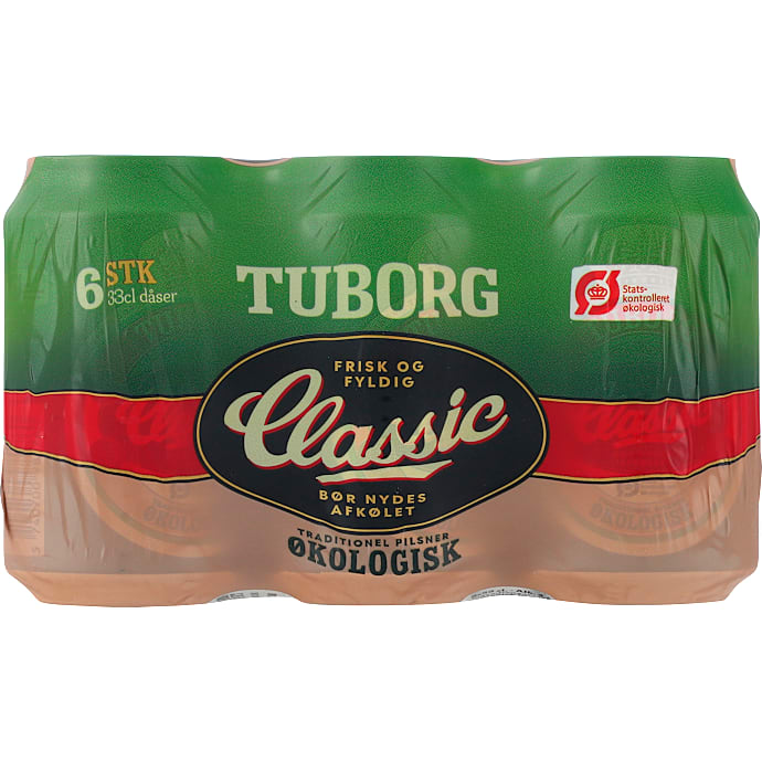 Tuborg Classic øko – produktbillede