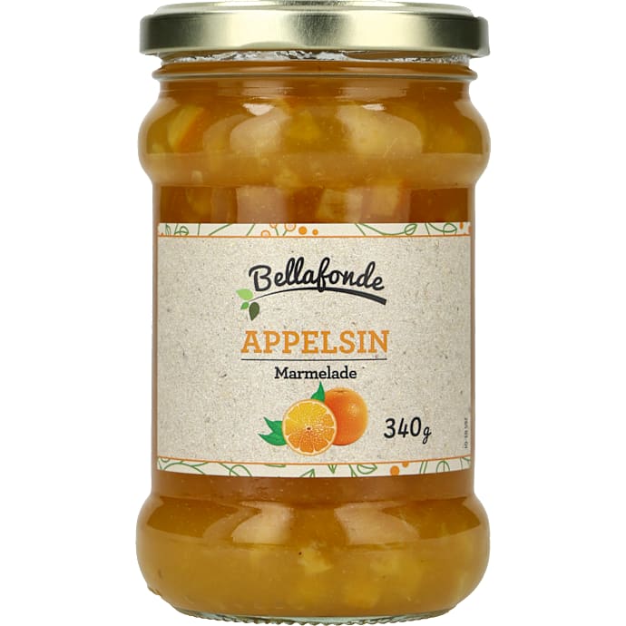 Bellafonde appelsinmarmelade 340g