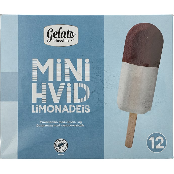 Limonadeis m. citron- og frugtsmag m. vekaoovertræk