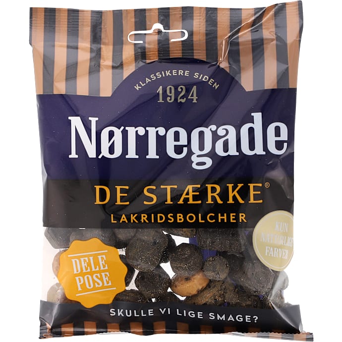 De Stærke lakridsbolcher – produktbillede