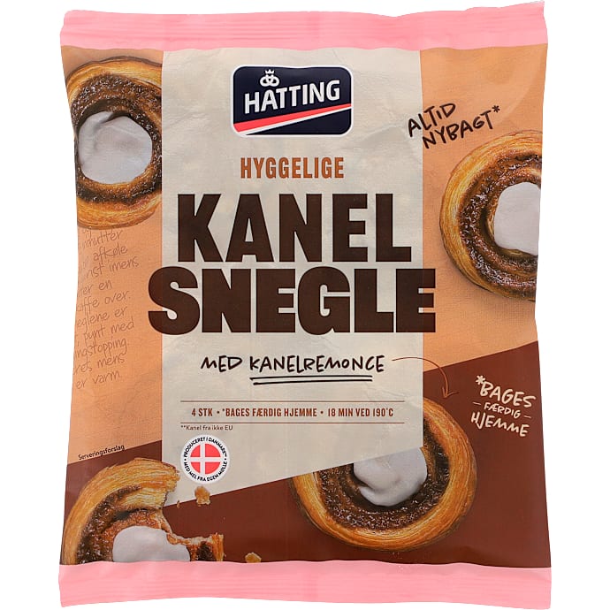Kanelsnegle – produktbillede