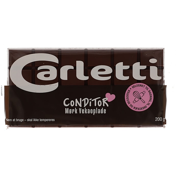 Conditor mørk vekaoplade – produktbillede