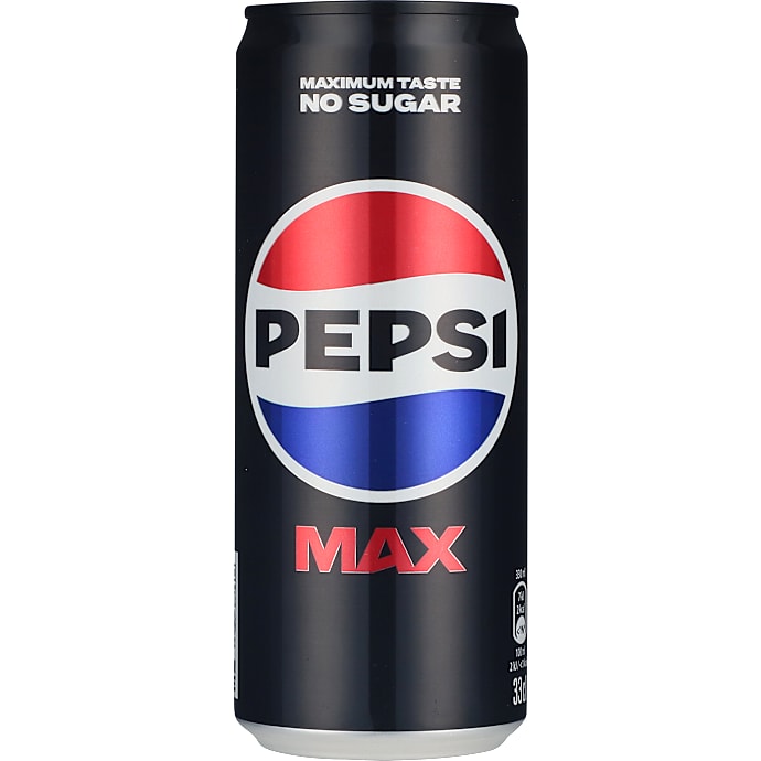 Pepsi Max – produktbillede