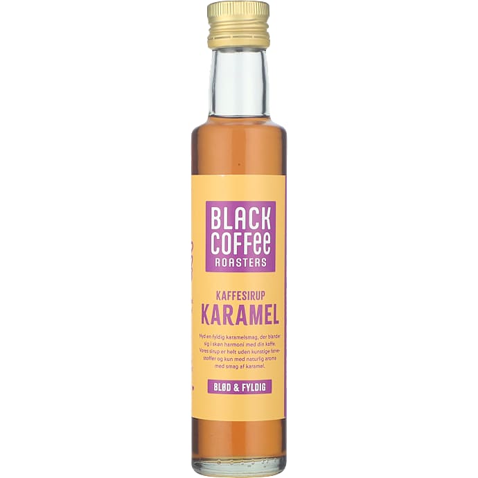Kaffesirup m. karamel