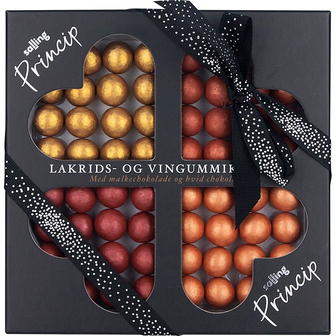 Lakrids- og vingummikugler – produktbillede
