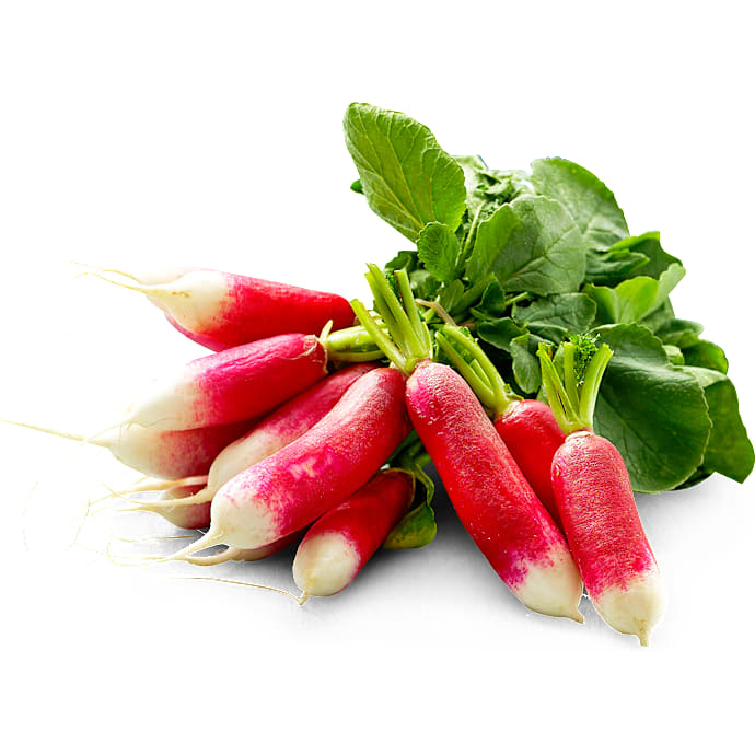 Radiser m. top i bundt – produktbillede
