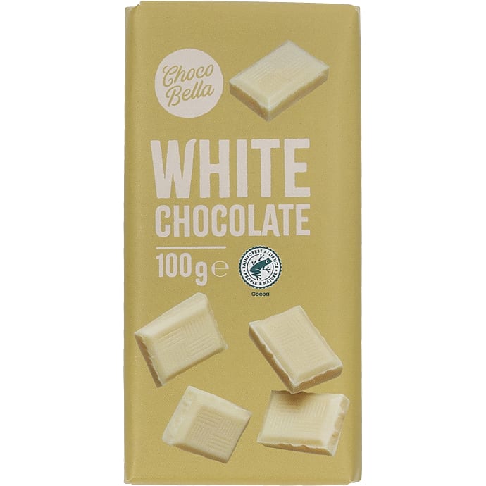 Chocobella hvid chokolade 100g