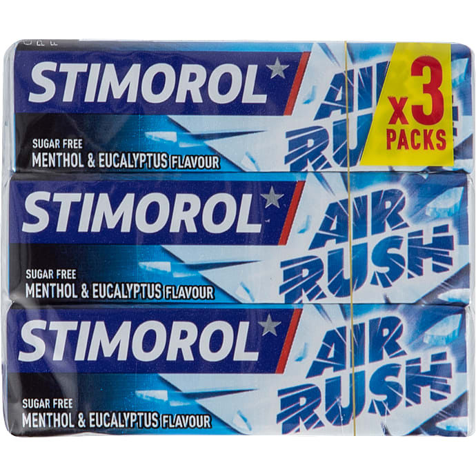 Air Rush tyggegummi m. menthol- og eucalyptussmag – produktbillede