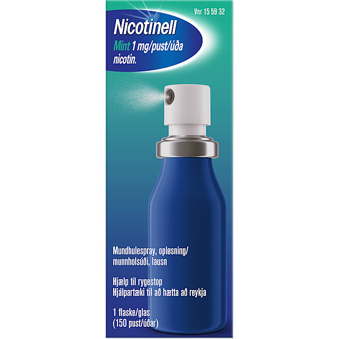 Nikotinmundspray mint