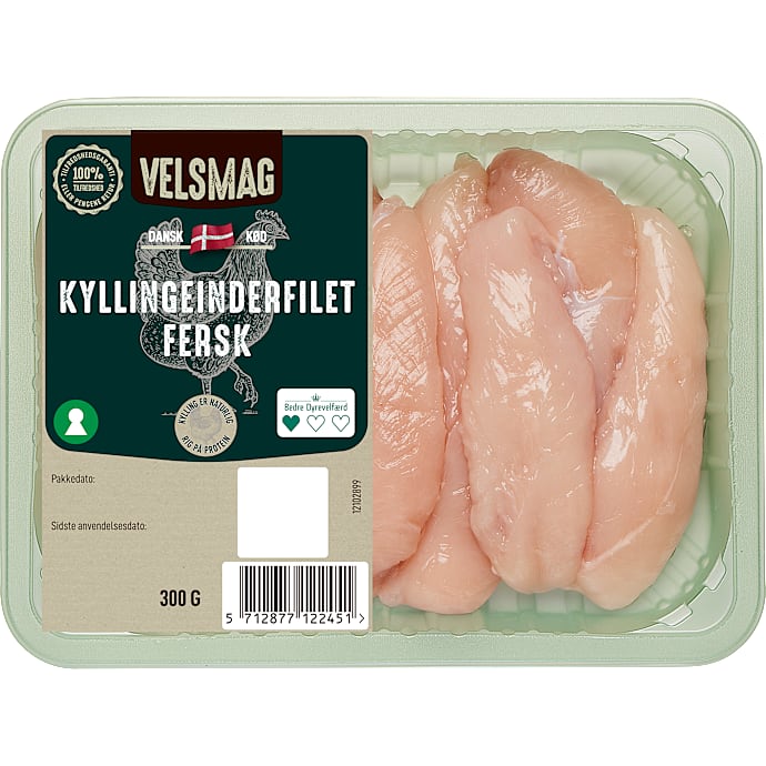 Kyllingeinderfilet – produktbillede