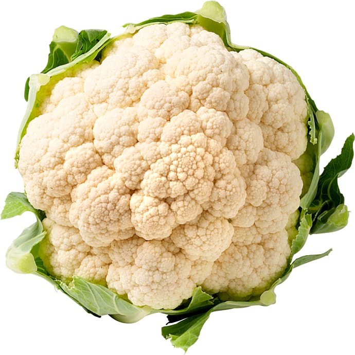 blomkål i små buketter