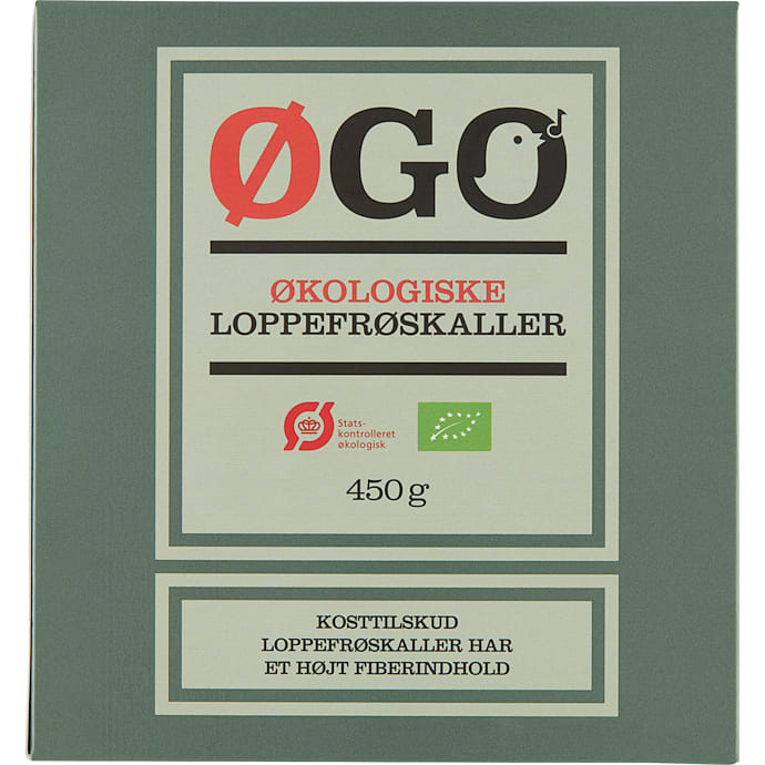 Loppefrøskaller øko – produktbillede