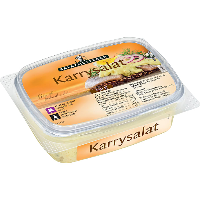 Karrysalat – produktbillede