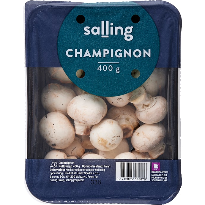 champignon grofthakket