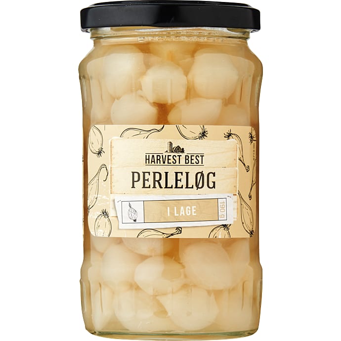 Syltede perleløg – produktbillede