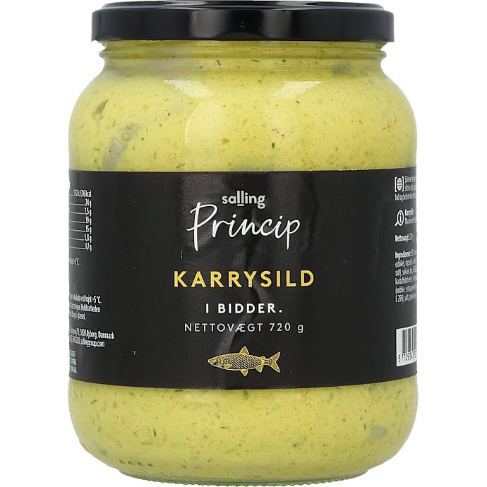 Karrysild i bider – produktbillede