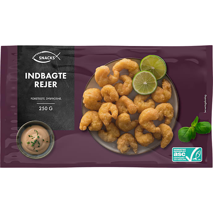 Indbagte rejer