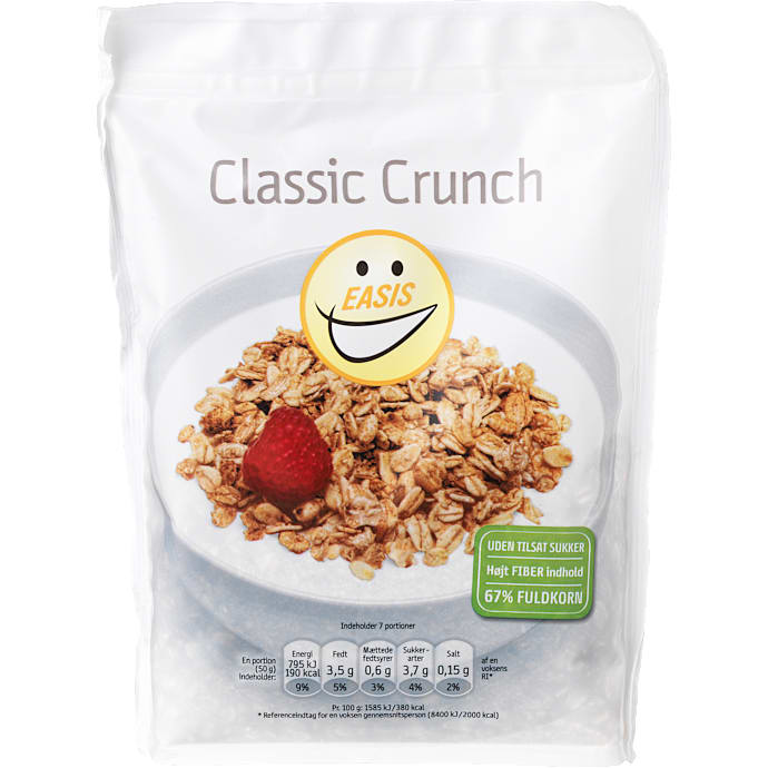Classic Crunch u. tilsat sukker