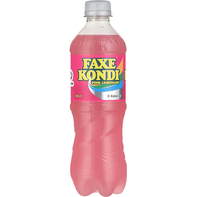 Faxe Kondi pink lemonade sukkerfri – produktbillede