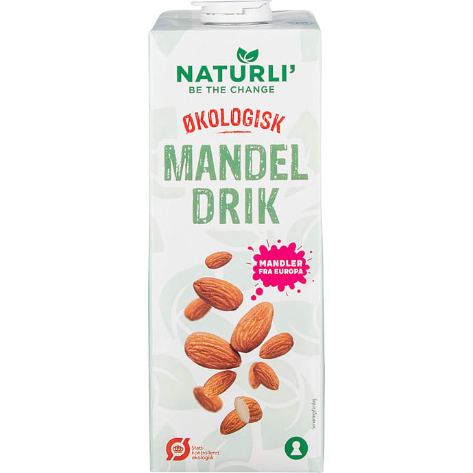 Mandeldrik øko – produktbillede