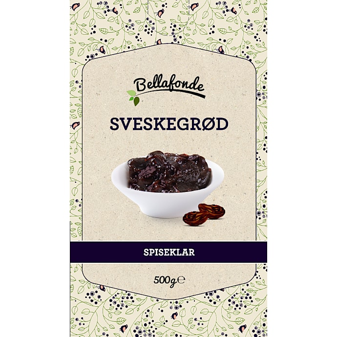 Sveskegrød – produktbillede